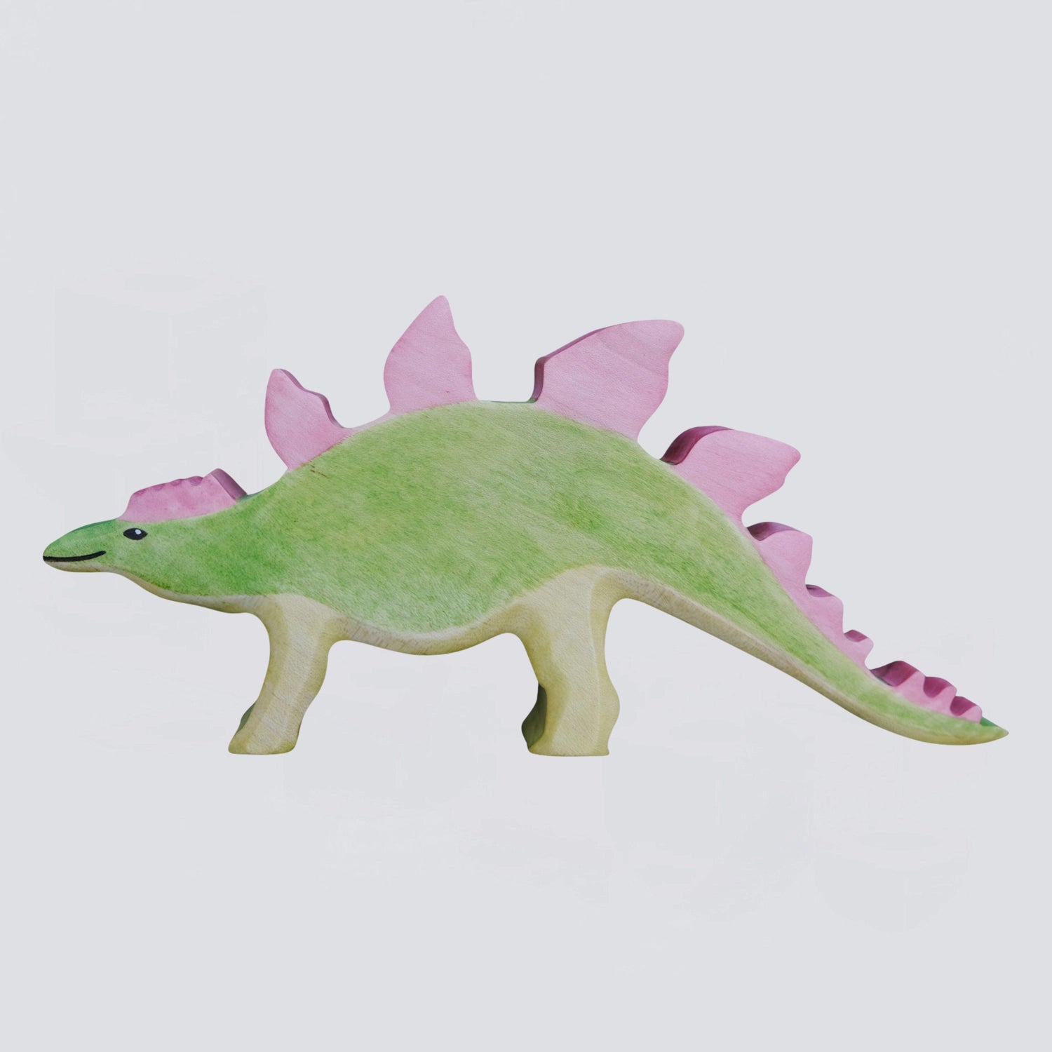 Holzwald Holzfigur Stegosaurus · Bio Spielzeug