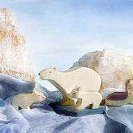Ostheimer Holzfigur Eisbär groß