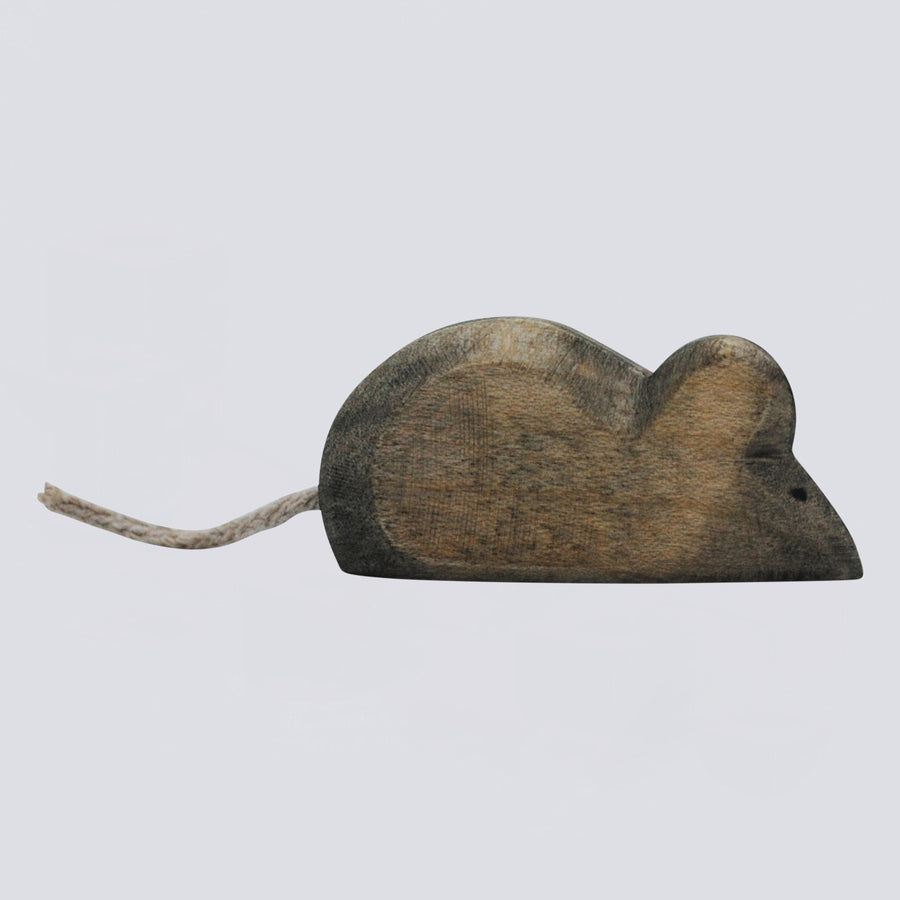 Holzwald Holzfigur Maus