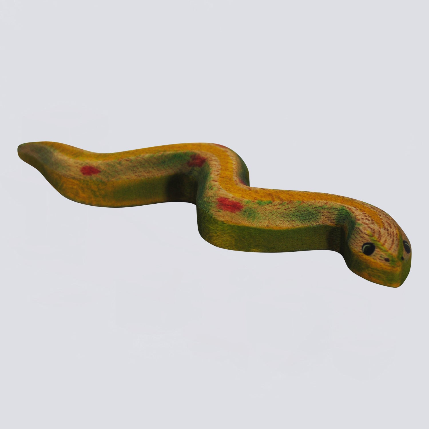 Holzfigur Schlange von HolzWald · Bio Spielzeug