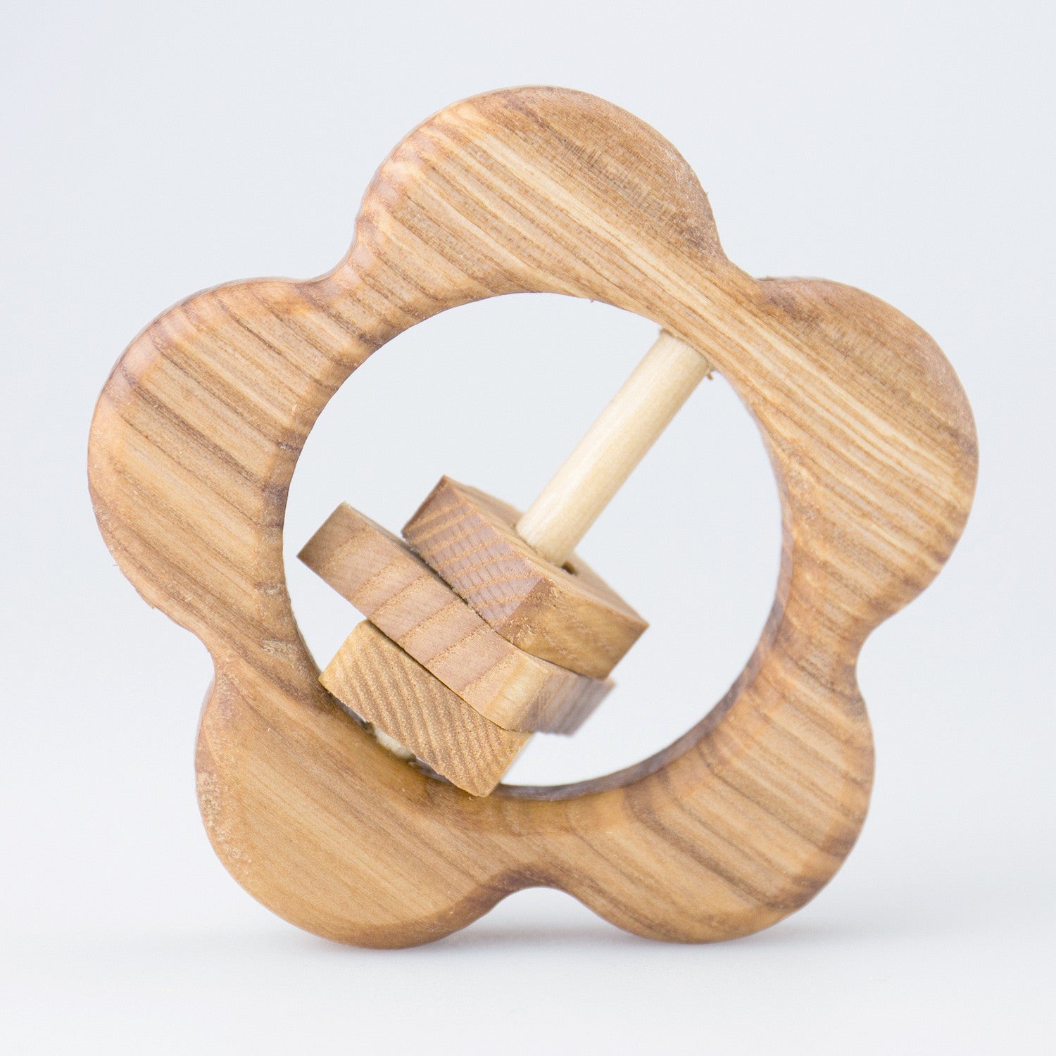 bäume spielzeug Holzrassel Blume von Lotes Toys · Bio Spielzeug