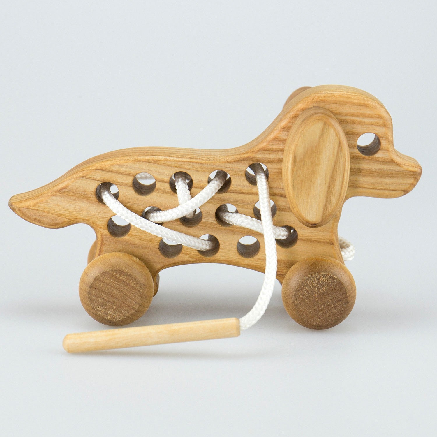 hund zum ziehen spielzeug Fädelhund zum Ziehen von Lotes Toys · Bio Spielzeug