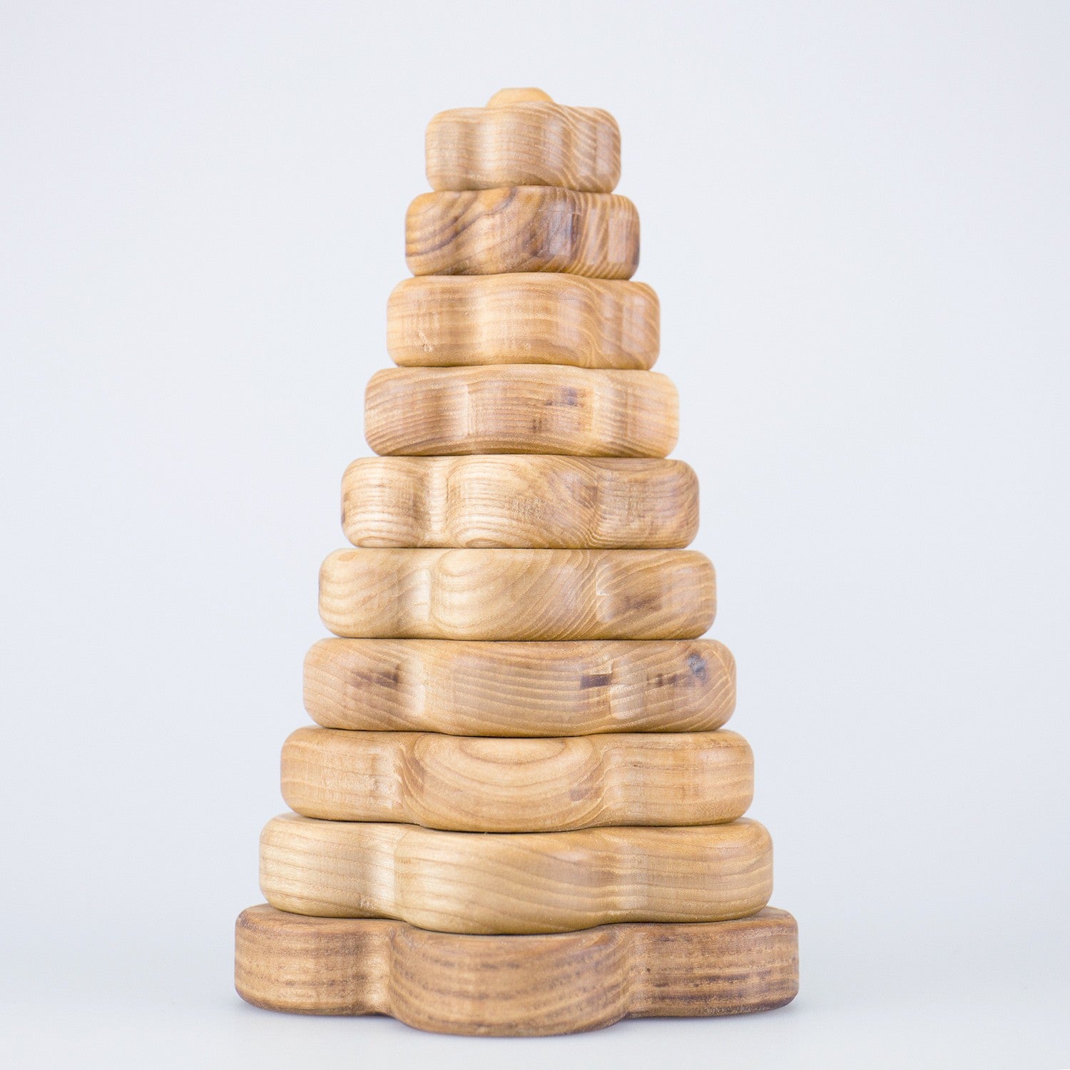 Stapelturm Blume groß von Lotes Toys · Bio Spielzeug