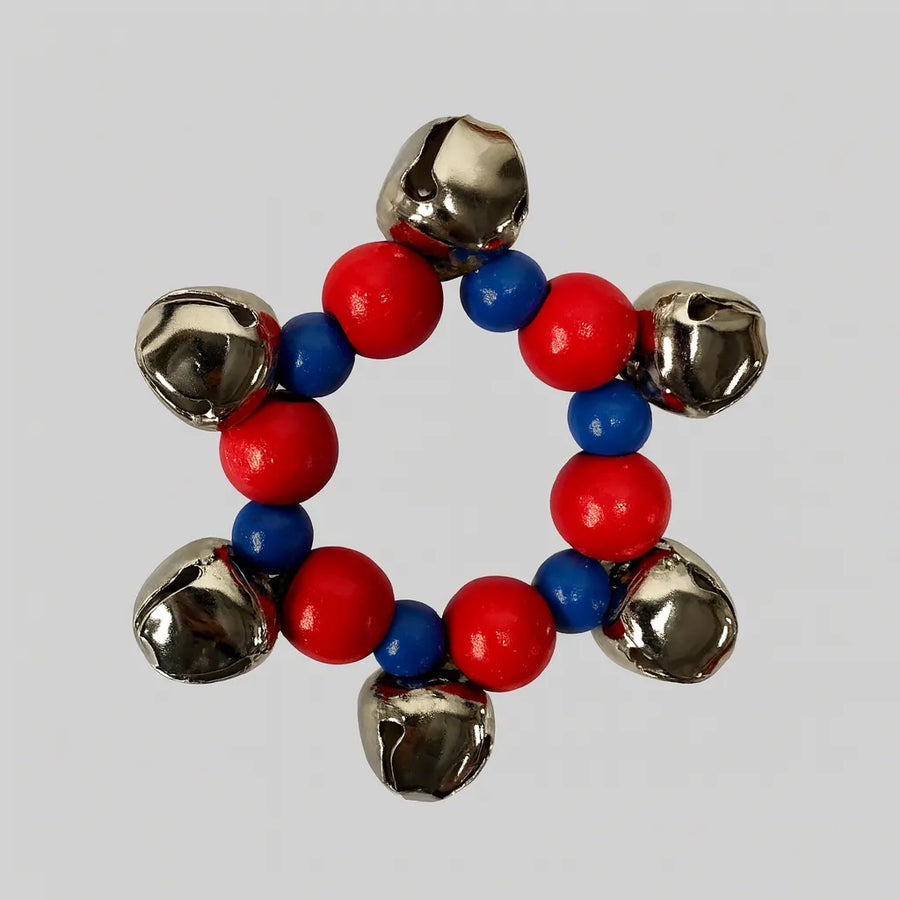 Buntes Schellenfußband 6 Medium