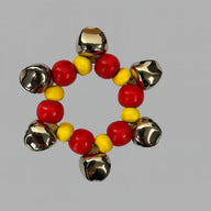 Buntes Schellenfußband 6 Medium