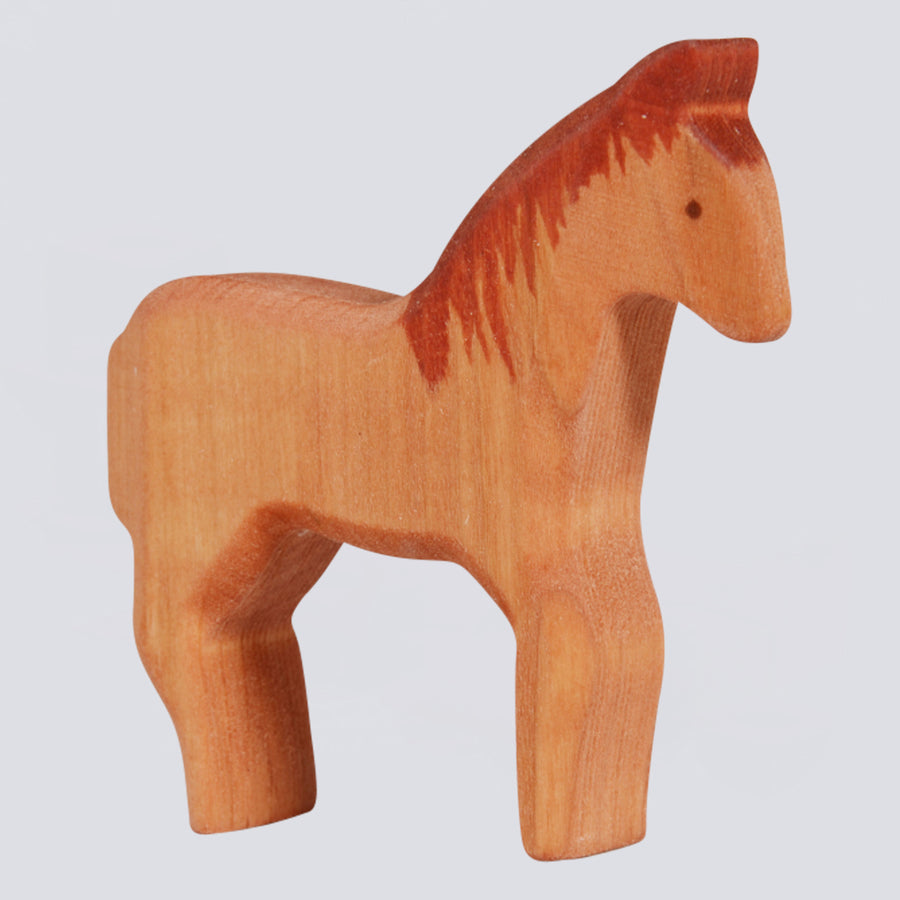 Holzfigur Pferd
