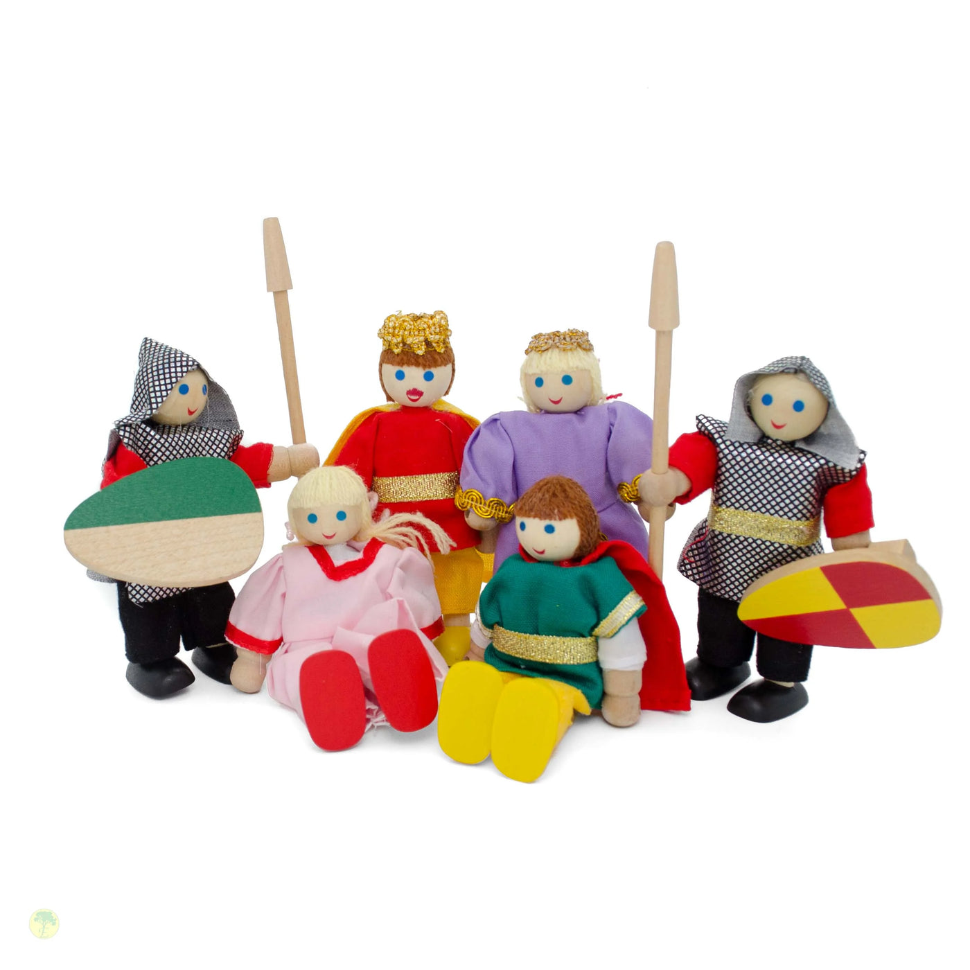 Biegepuppen Burgleute