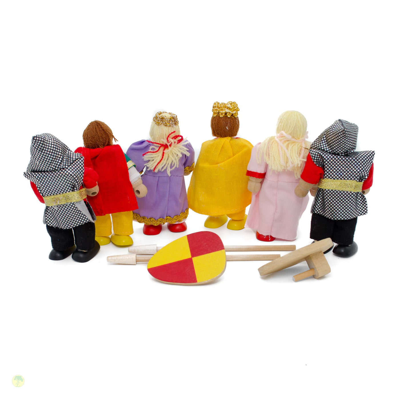 Biegepuppen Burgleute