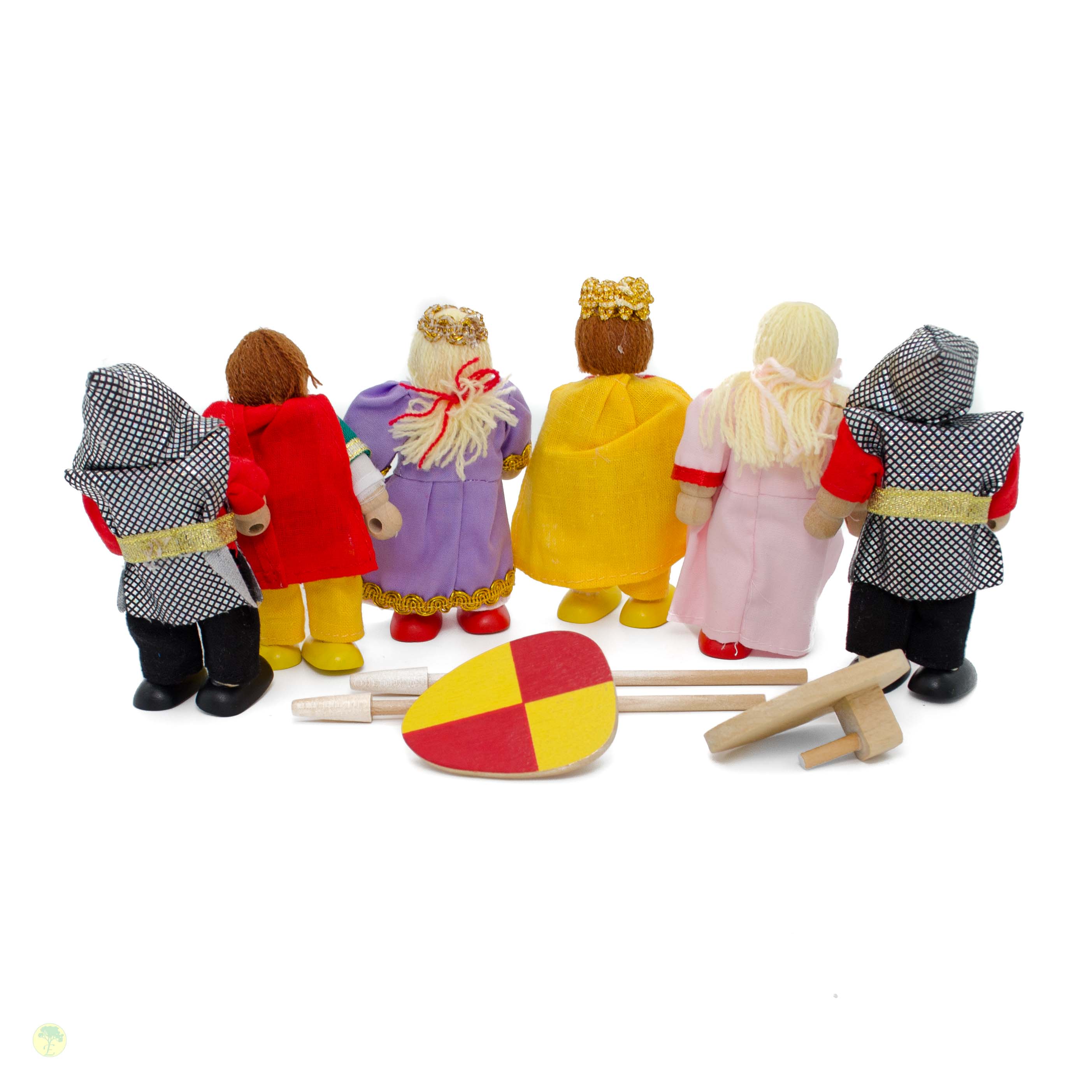 Biegepuppen Burgleute