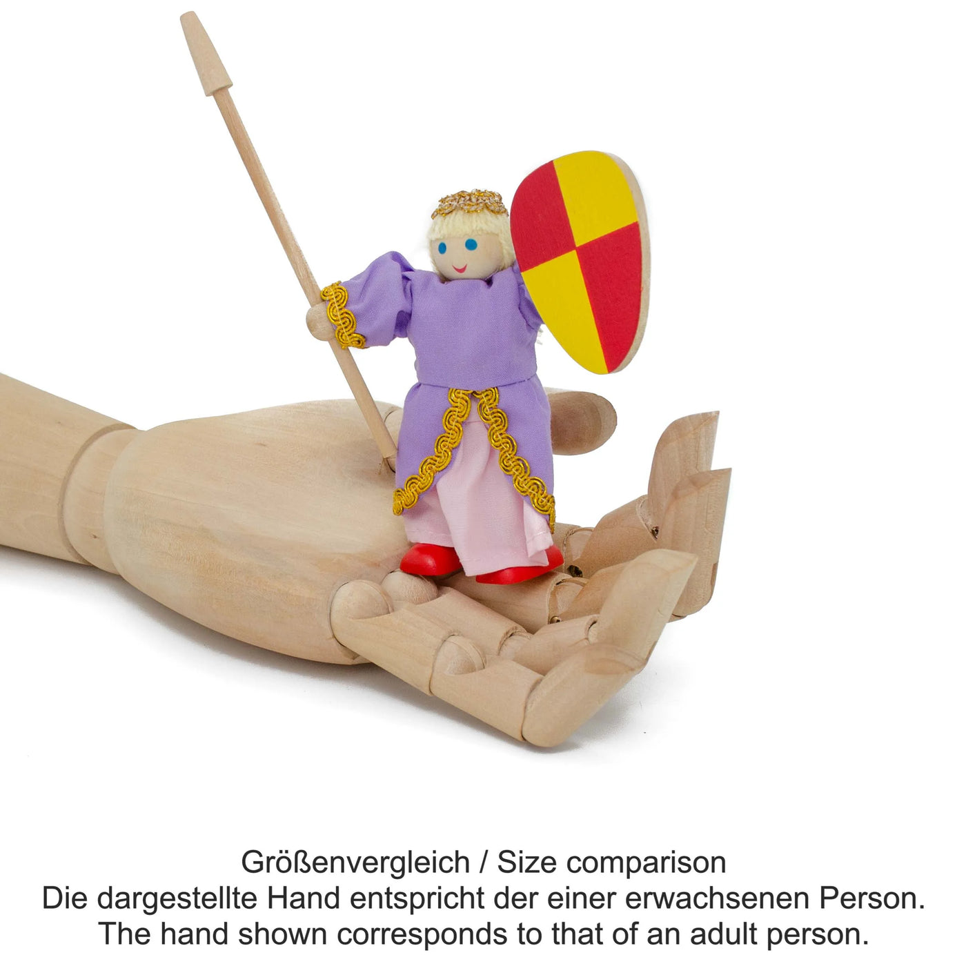 Biegepuppen Burgleute