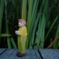Holzwald Holzfigur Sohn