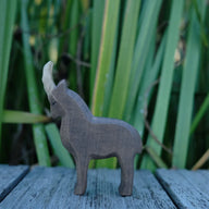 Holzwald Holzfigur Steinbock