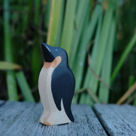 Holzwald Holzfigur Pinguin