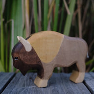 Holzwald Holzfigur Bison