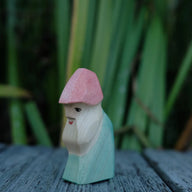 Holzwald Holzfigur Zwerg Holger