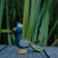 Holzwald Holzfigur Pfau