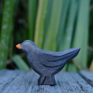 Holzwald Holzfigur Amsel