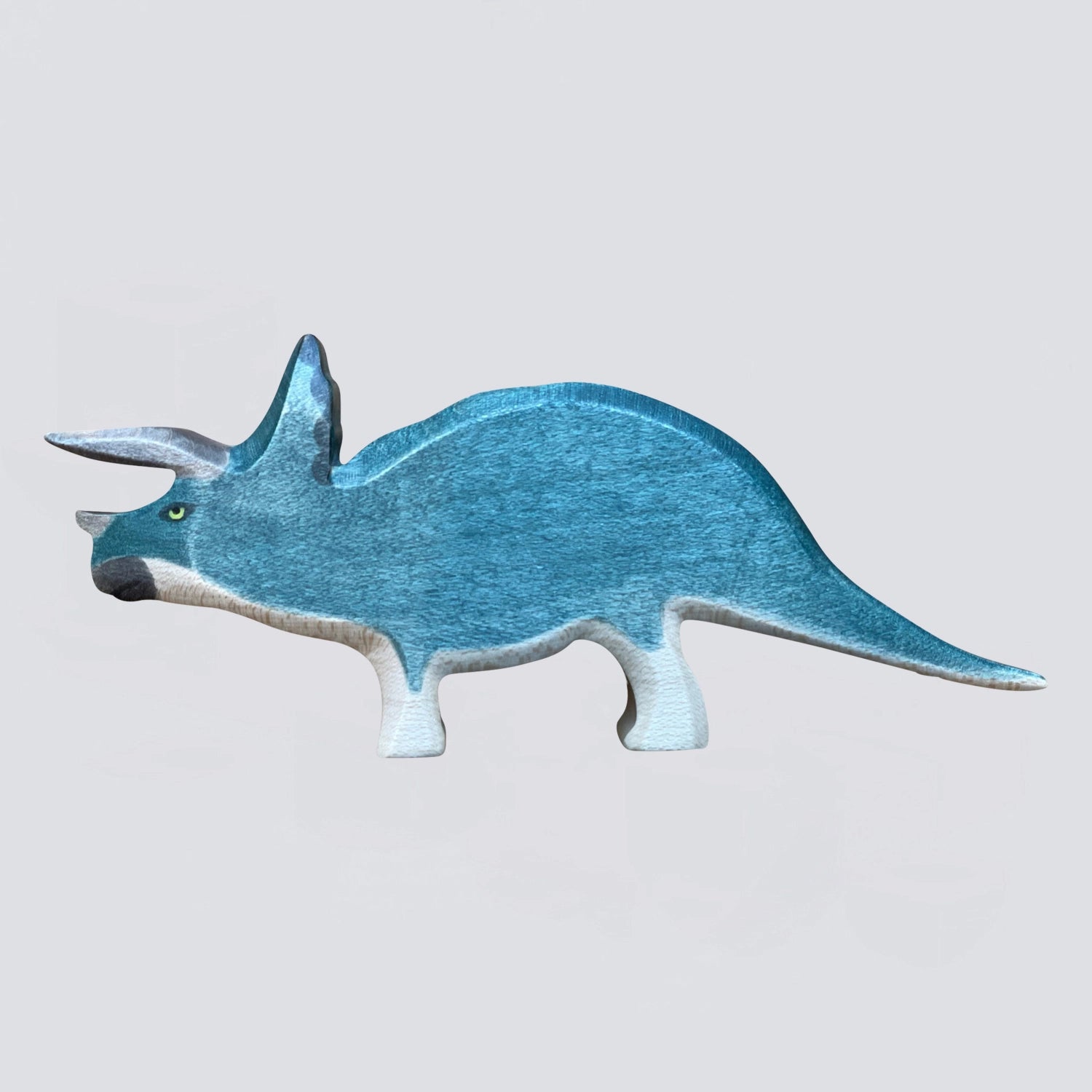 Holzwald Holzfigur Triceratops