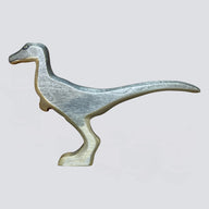 Holzwald Holzfigur Velociraptor