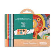 Schminkpalette für Kinder - 6 Farben - Centre Pompidou x Namaki