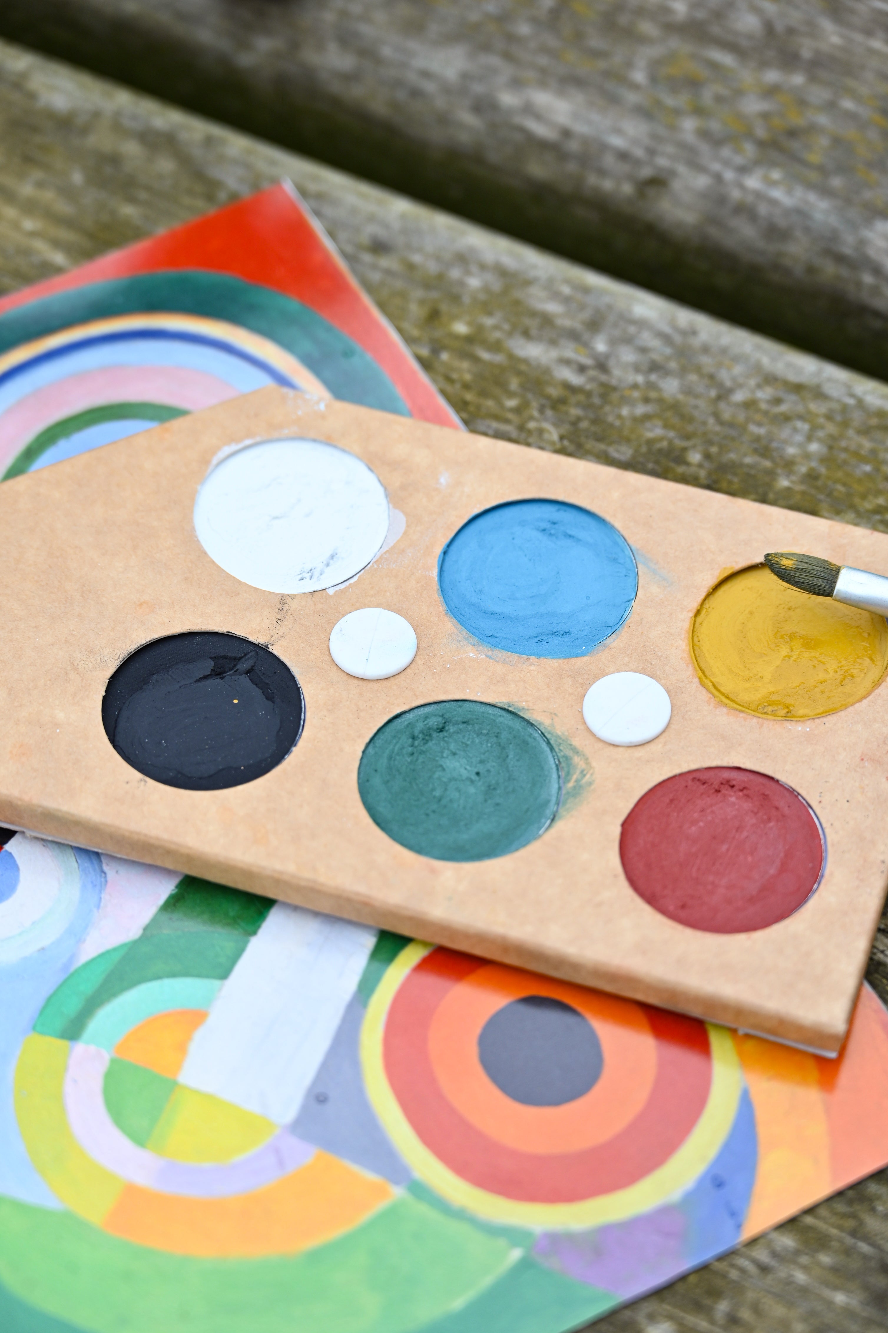 Schminkpalette für Kinder - 6 Farben - Centre Pompidou x Namaki