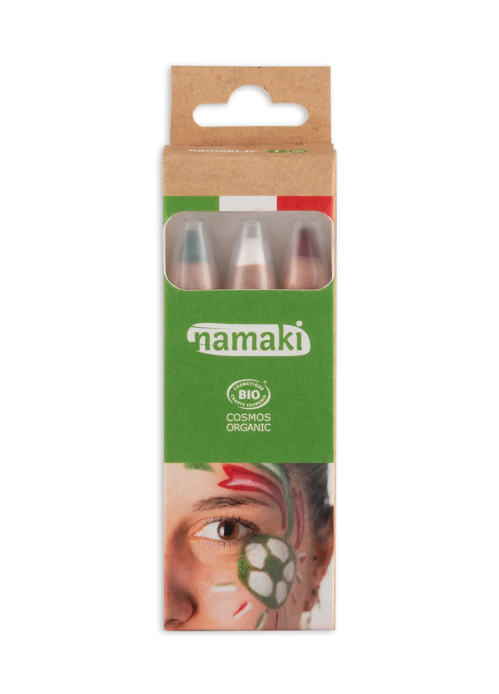 Schminkstifte für Kinder Jumbo, Fans grün-weiss-rot