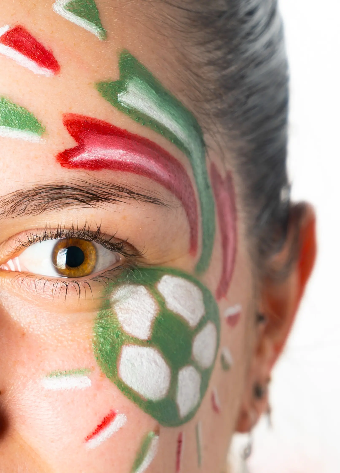 Schminkstifte für Kinder Jumbo, Fans grün-weiss-rot