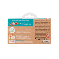 Schminkpalette für Kinder - 3 Farben, Clown & Harlekin