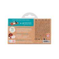 Schminkpalette für Kinder - 3 Farben, Pirat & Marienkäfer