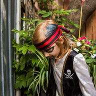 Schminkpalette für Kinder - 3 Farben, Pirat & Marienkäfer