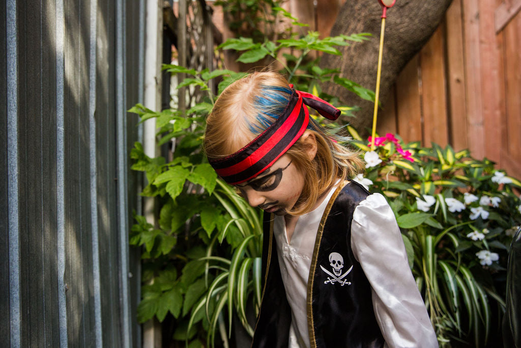 Schminkpalette für Kinder - 3 Farben, Pirat & Marienkäfer