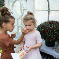 Schminkpalette für Kinder - 3 Farben, Prinzessin & Einhorn