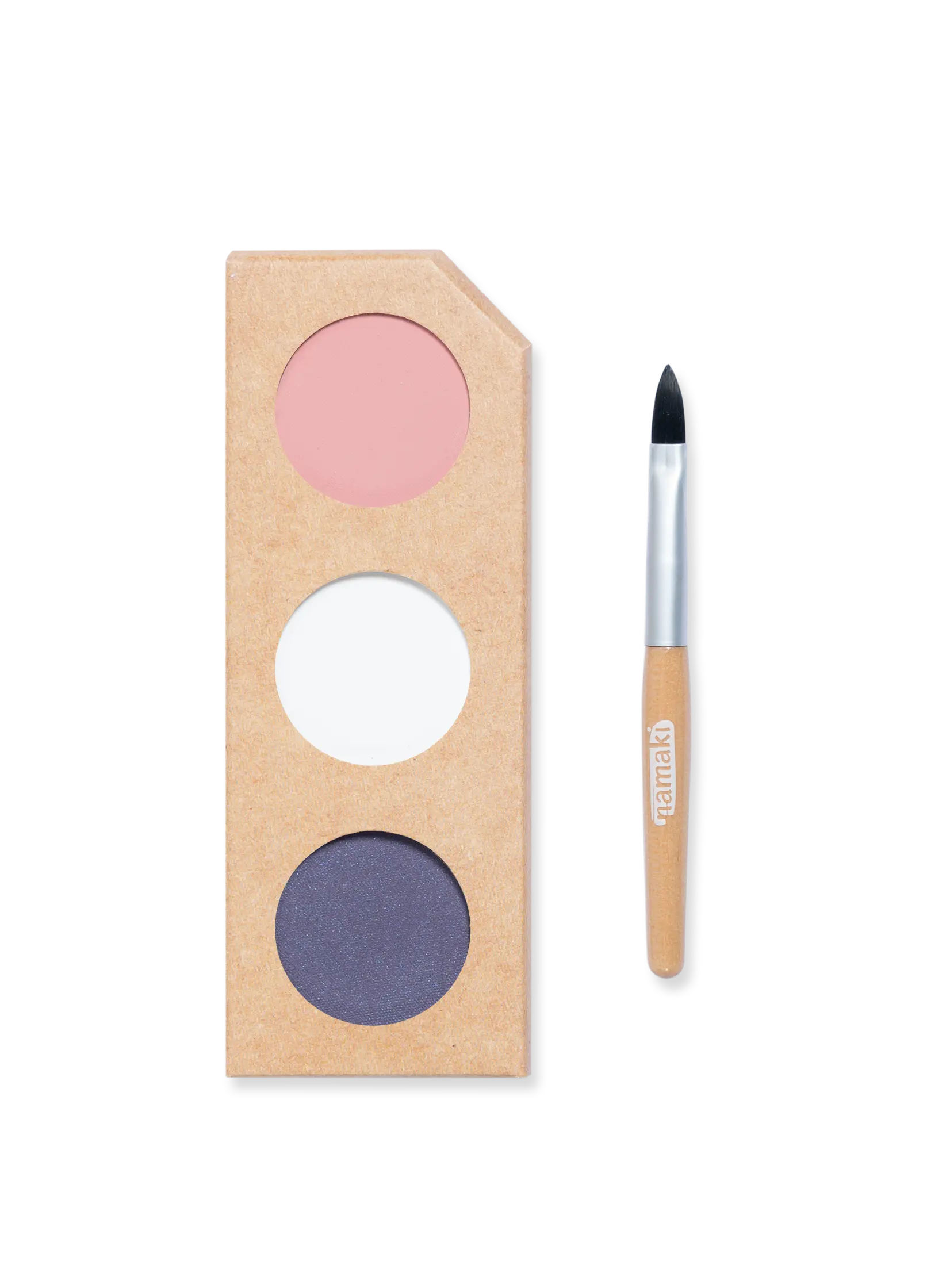 Schminkpalette für Kinder - 3 Farben, Fee & Schmetterling