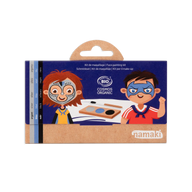 Schminkpalette für Kinder - 3 Farben, Ritter & Superheld