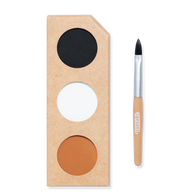 Schminkpalette für Kinder - 3 Farben, Tiger & Fuchs