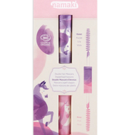 Haarmascara Doppel-Applikator - Rosa & Violett