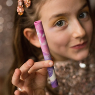 Haarmascara Doppel-Applikator - Rosa & Violett