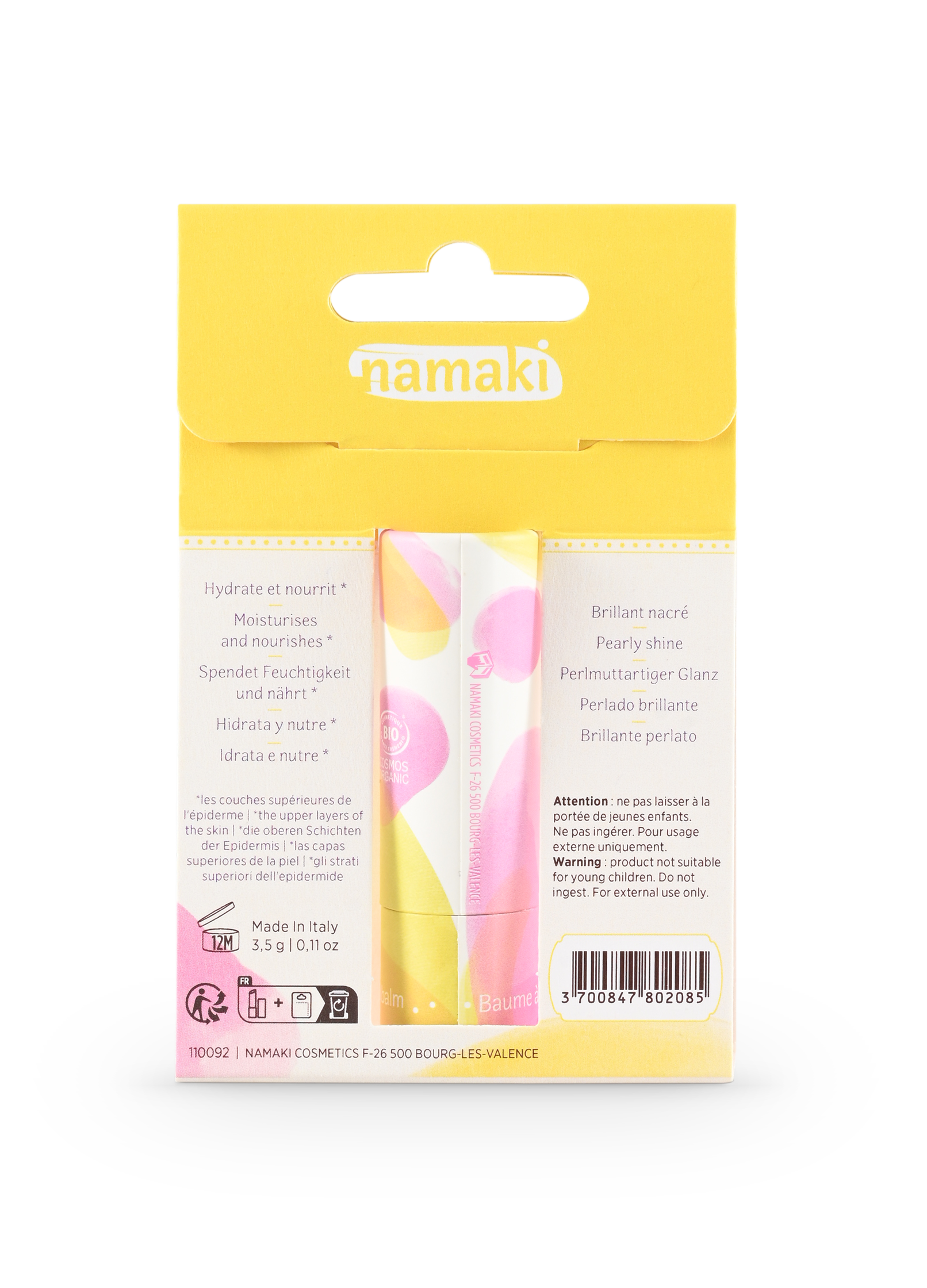 Lippenbalsam für Kinder - Vanille