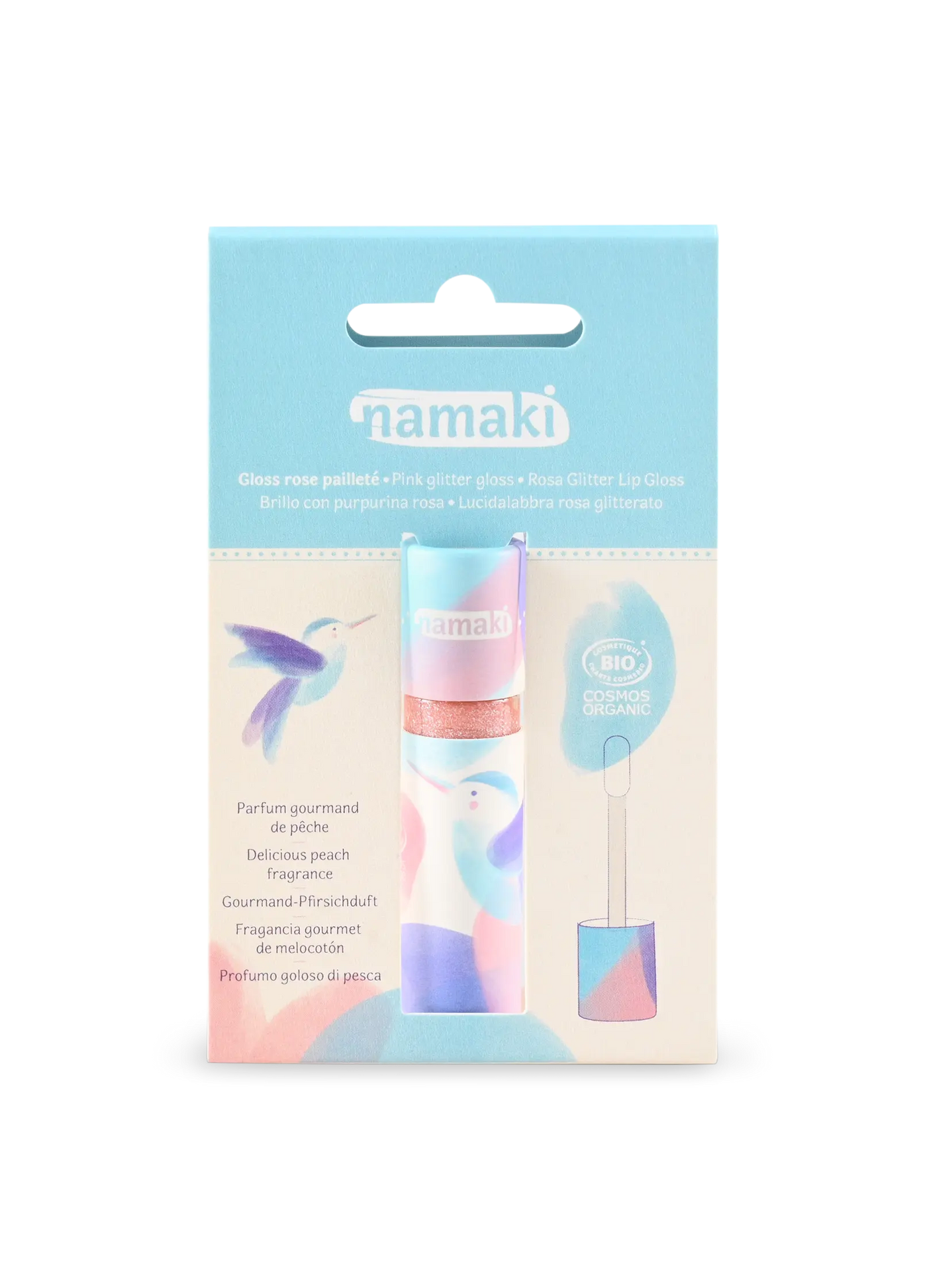 Lipgloss - Glitzer Rosa