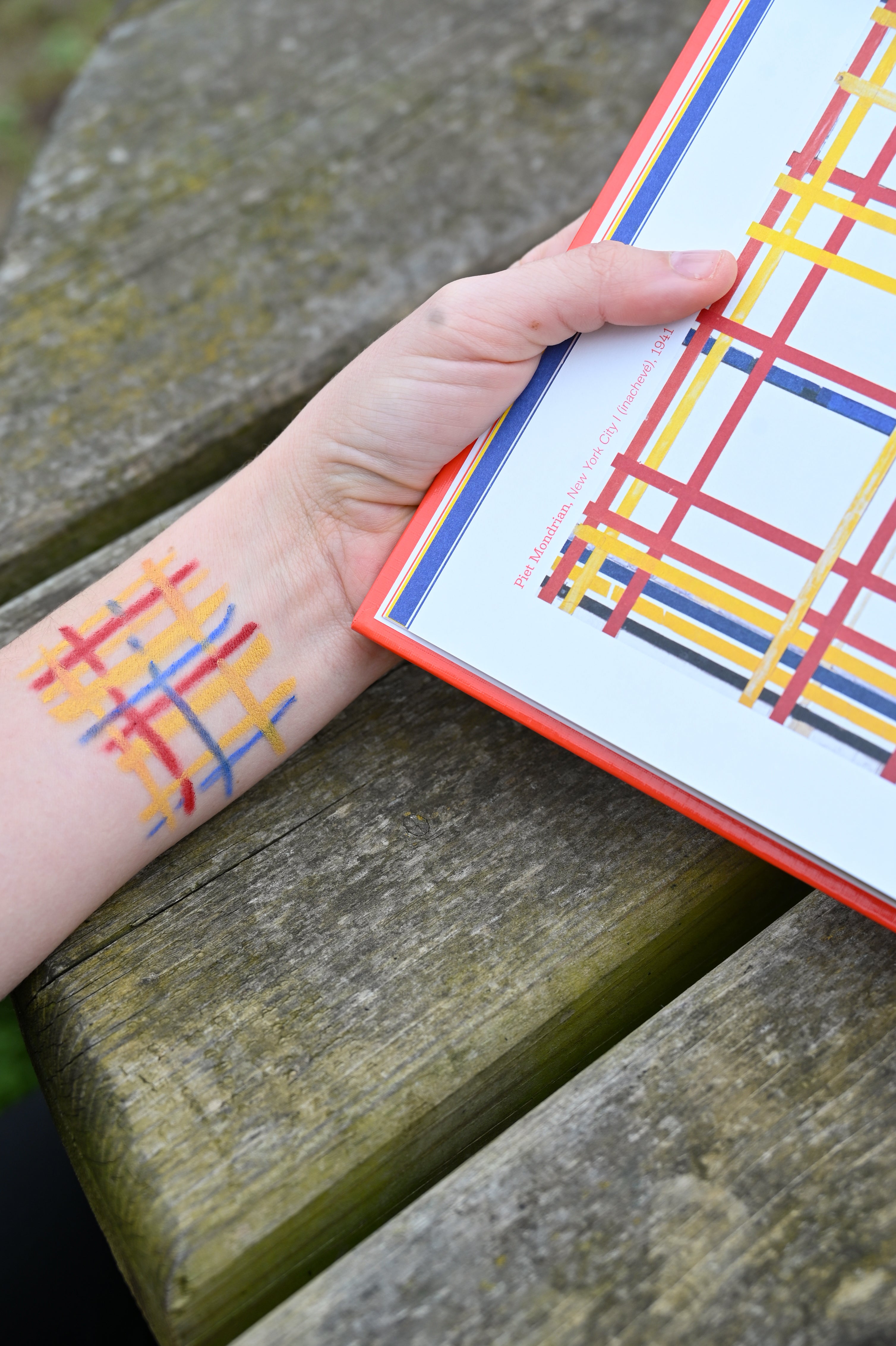 Schminkstifte für Kinder Jumbo - 3 Farben - Centre Pompidou x Namaki