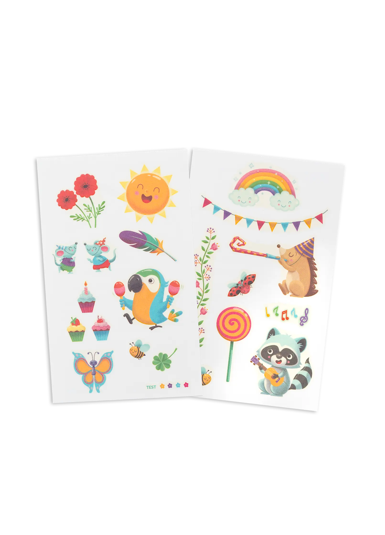 Kindertattoos - Regenbogen