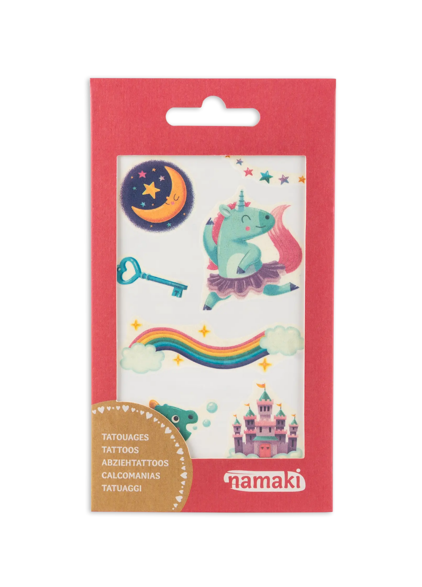 Kindertattoos - Verzauberte Welten