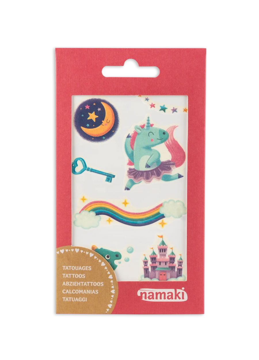 Kindertattoos - Verzauberte Welten