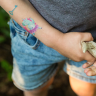 Kindertattoos - Verzauberte Welten