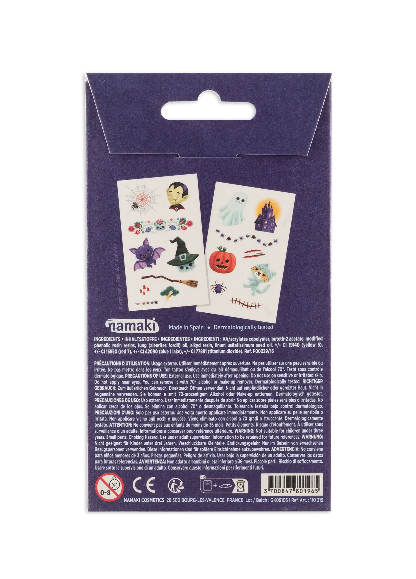 Kindertattoos - Horrorwelten