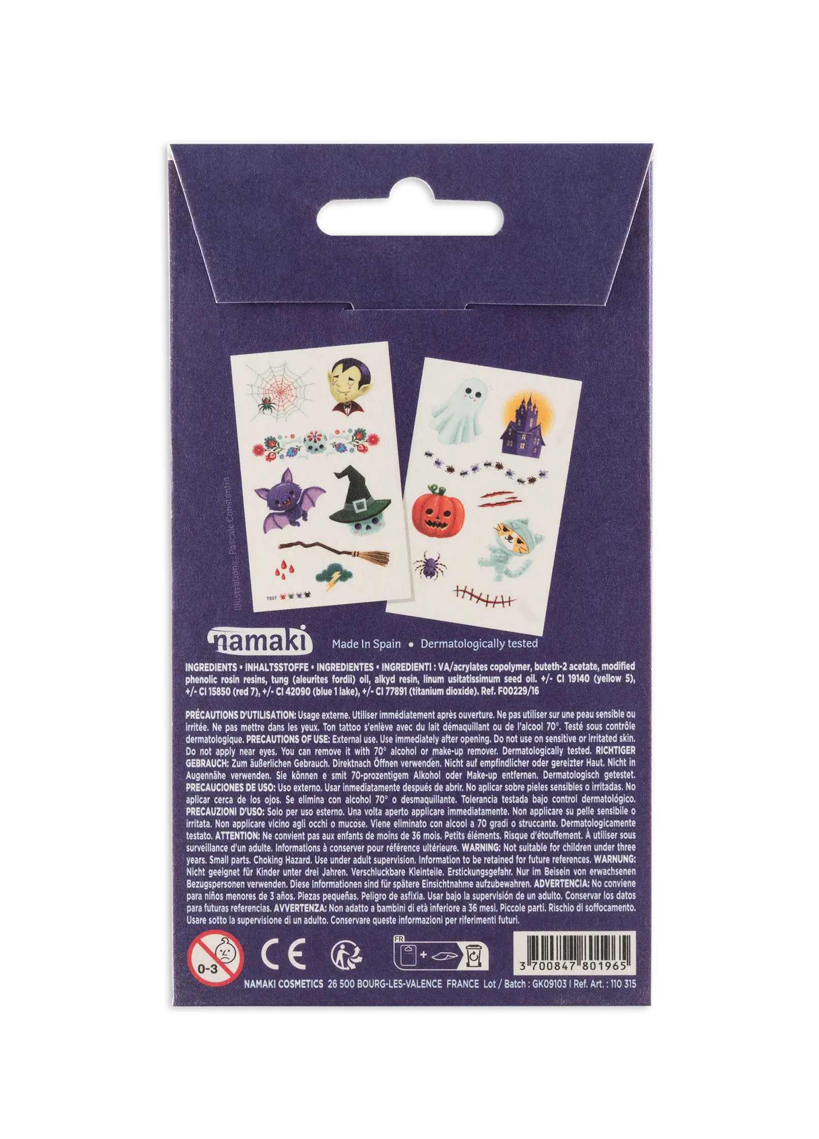 Kindertattoos - Horrorwelten