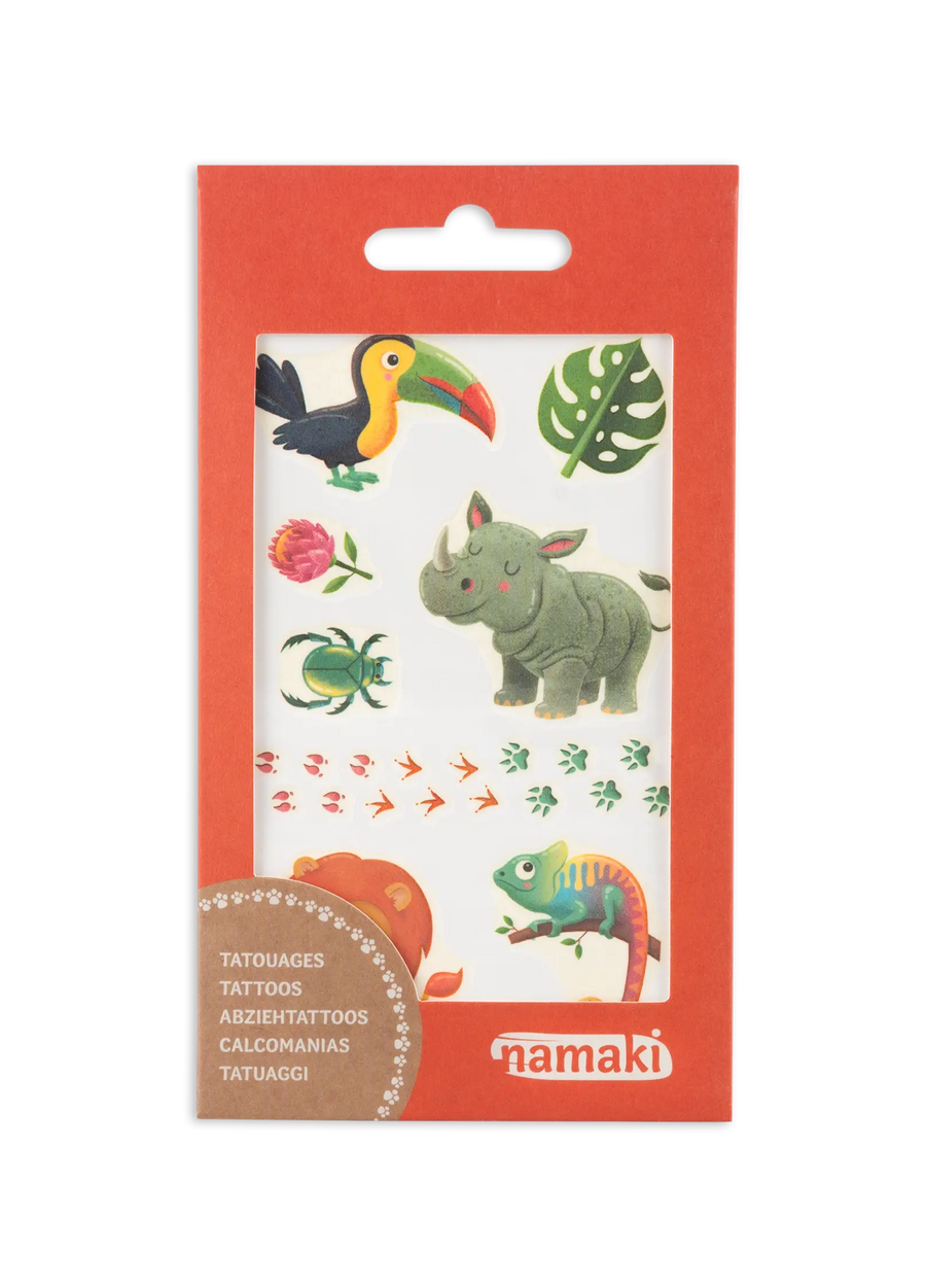 Kindertattoos - Wilde Safari