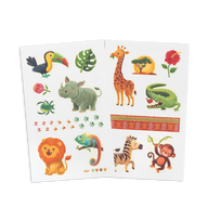 Kindertattoos - Wilde Safari