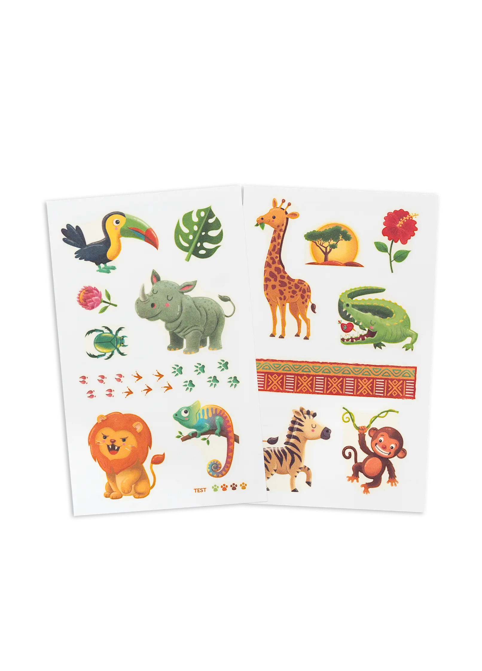 Kindertattoos - Wilde Safari