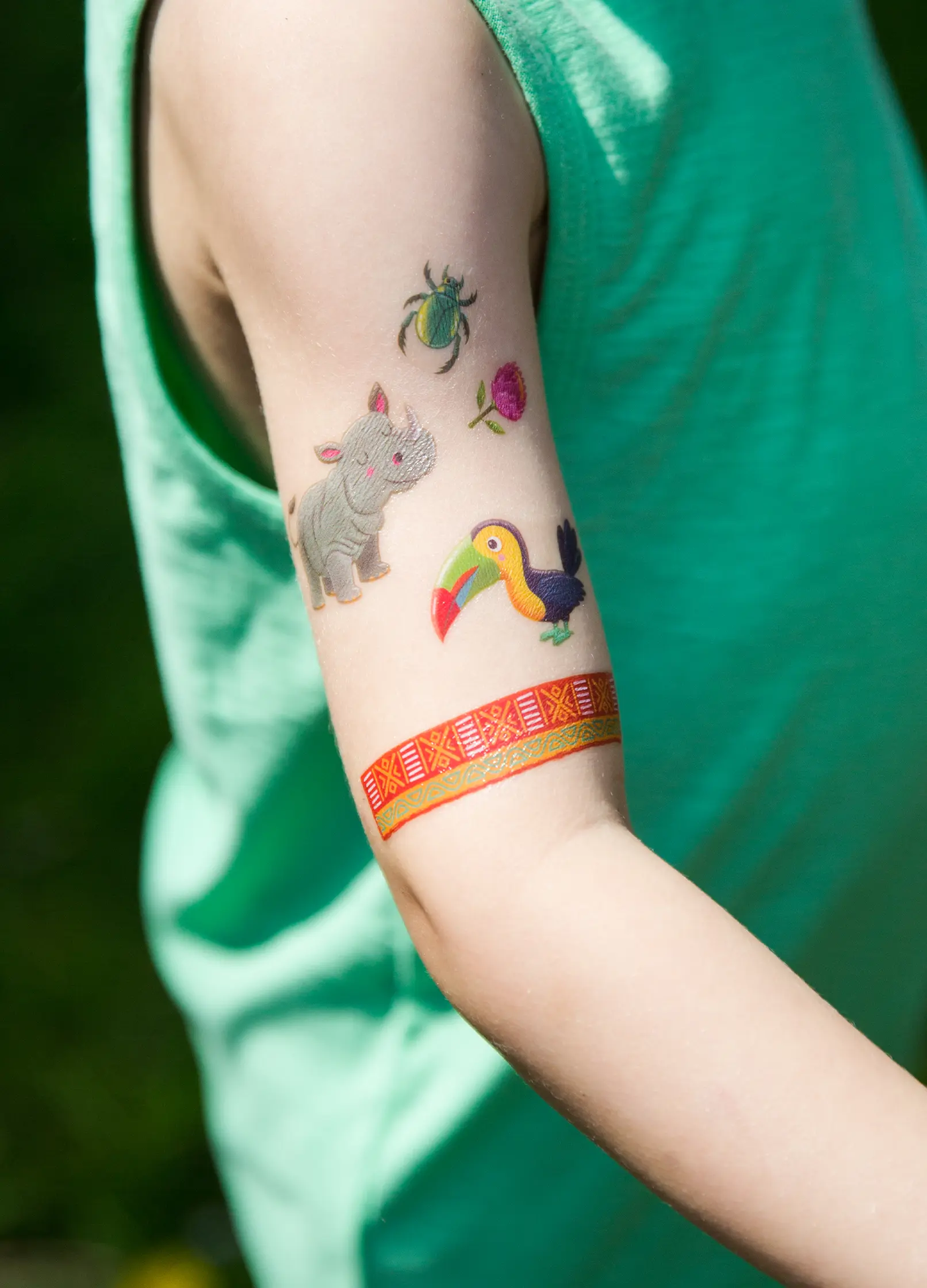 Kindertattoos - Wilde Safari